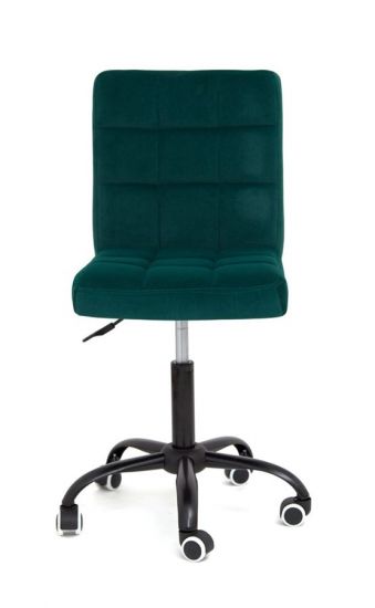 Кресло Мастера AUGUSTO (GREEN B-1003 velvet - Black) КОМБИНИРОВАННЫЙ