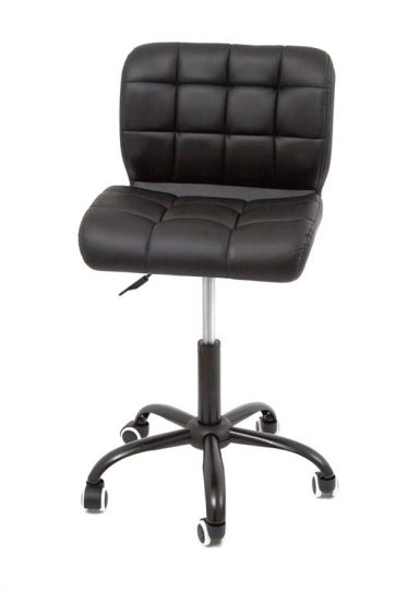 Кресло мастера S-939 (PU BLACK - черный) КОМБИНИРОВАННЫЙ