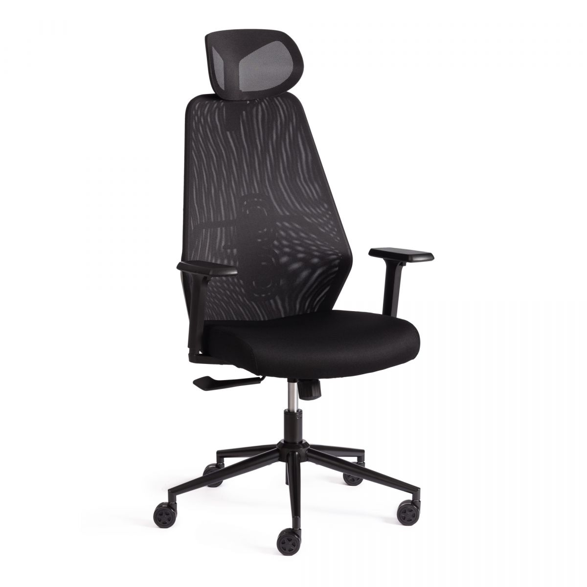 Кресло Matrix grey ткань, черный