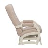 Кресло-маятник Leset Тея, Слоновая кость, Savana Plus Ivory (бежевый) - 3