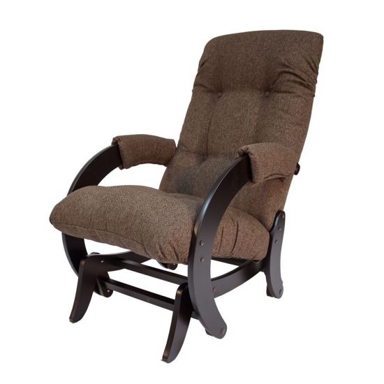 Кресло- гляйдер Модель 68 (венге- Мальта -15) Ткань