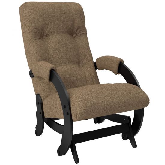 Кресло- гляйдер Модель 68 (венге- Мальта -17) Ткань