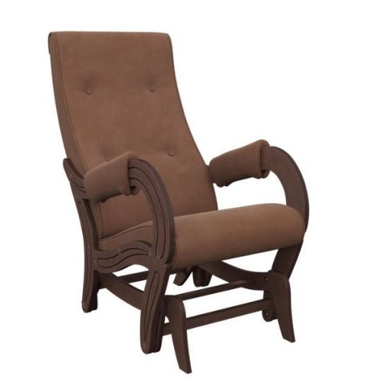 Кресло-качалка гляйдер Модель 708 (Орех Антик - Махх 235)