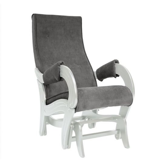 Кресло-качалка гляйдер Модель 708 (Verona Antrazite grey-Дуб шампань)