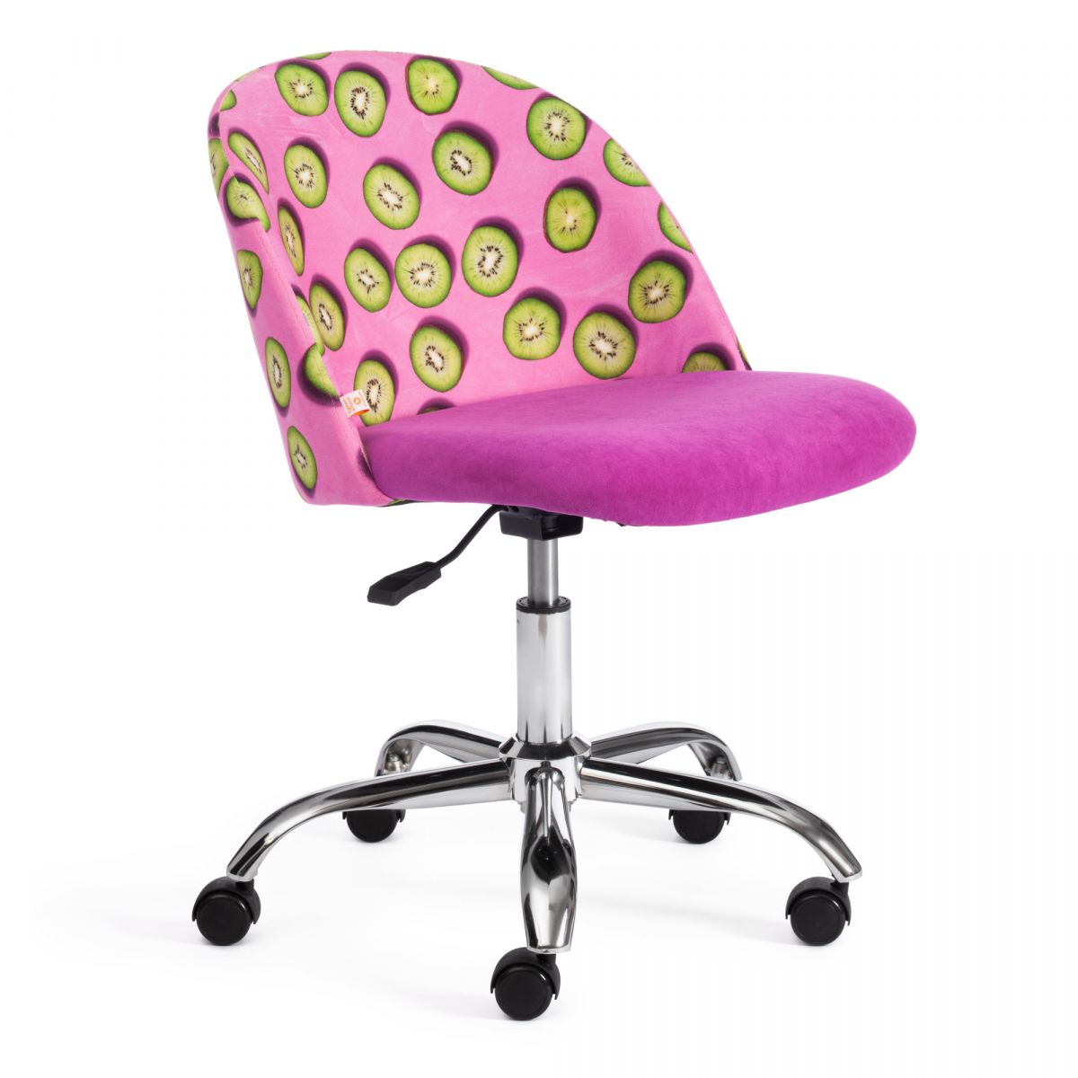 Кресло MELODY ткань-флок, фиолетовый, Botanica 06 kiwi-138