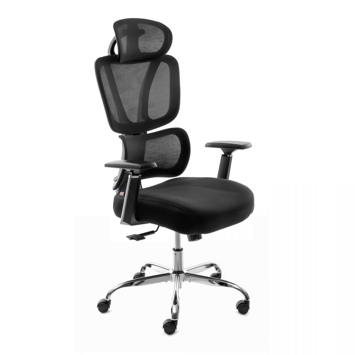 Кресло Mesh-12HR ткань, черный