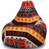 Кресло -мешок XXL жаккард арт.bs048, разноцветный (африка) 85х85х125 - 3