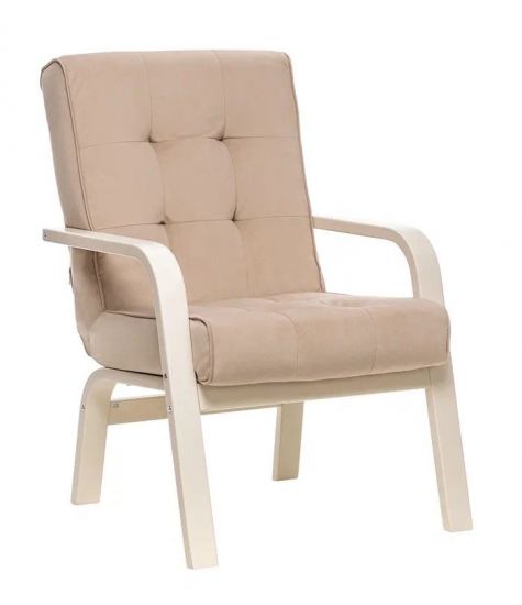 Кресло Модена | Слоновая кость | ткань V 18 | кант V 18 |