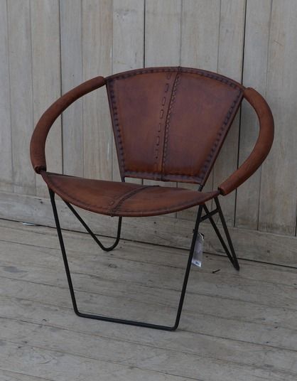 Кресло Secret De Maison NEMO ( mod. M-3240 ) кожа буйвола - металл, 71,5х79х70см, коричневый