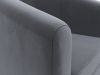109050 Кресло Норден | велюр | серый - 4