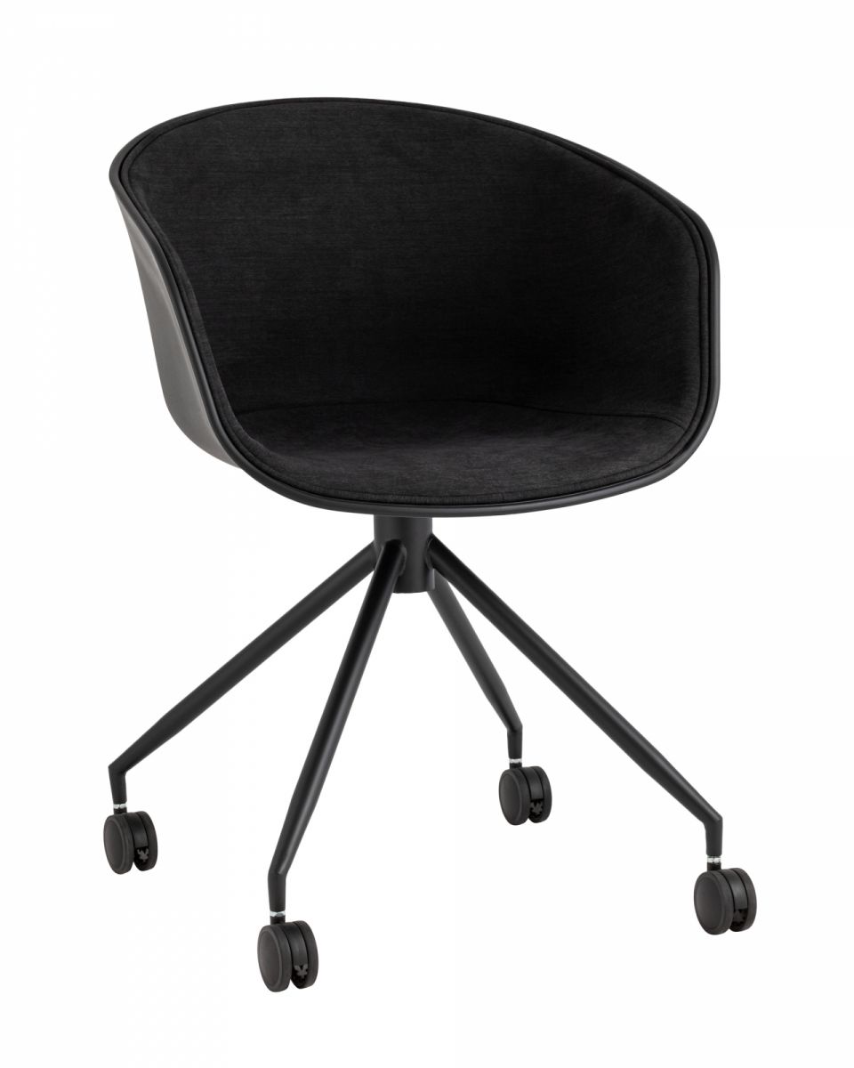 Кресло офисное LIBRA рогожка черный