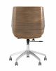 Кресло офисное TopChairs Crown коричневое - 5