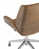 Кресло офисное TopChairs Crown коричневое - 7