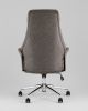 Кресло офисное TopChairs Neoma серый экокожа - 5