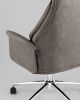 Кресло офисное TopChairs Neoma серый экокожа - 7