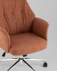 Кресло офисное TopChairs Neoma терракотовый ткань - 8