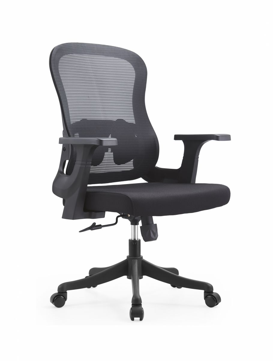 Кресло офисное TopChairs Petal черный