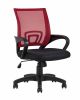 Кресло офисное TopChairs Simple красное - 9
