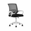 Кресло офисное TopChairs Simple SN черный пластик белый - 2