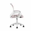 Кресло офисное TopChairs Simple SN Junior принт Pink Cats пластик белый - 3