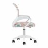 Кресло офисное TopChairs Simple SN Junior принт Unicorns пластик белый - 3