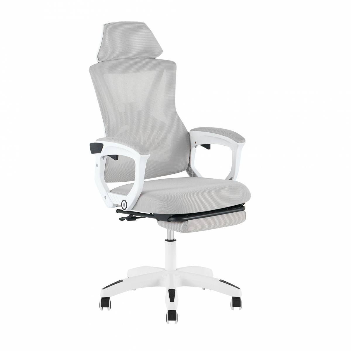 Кресло офисное TopChairs Vecto серый