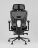 Кресло офисное TopChairs Vertus черная сетка - 3