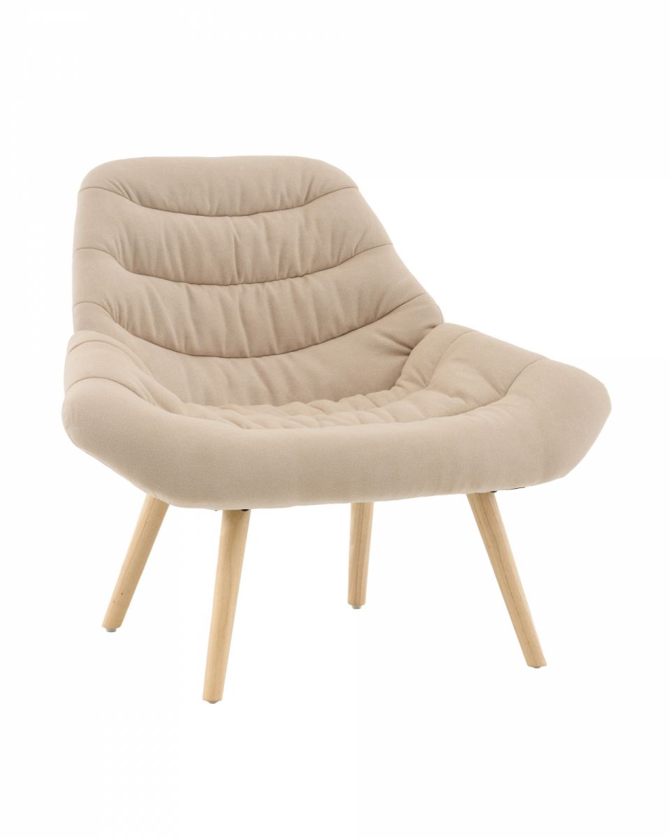 Кресло Олби Страйпс бежевый