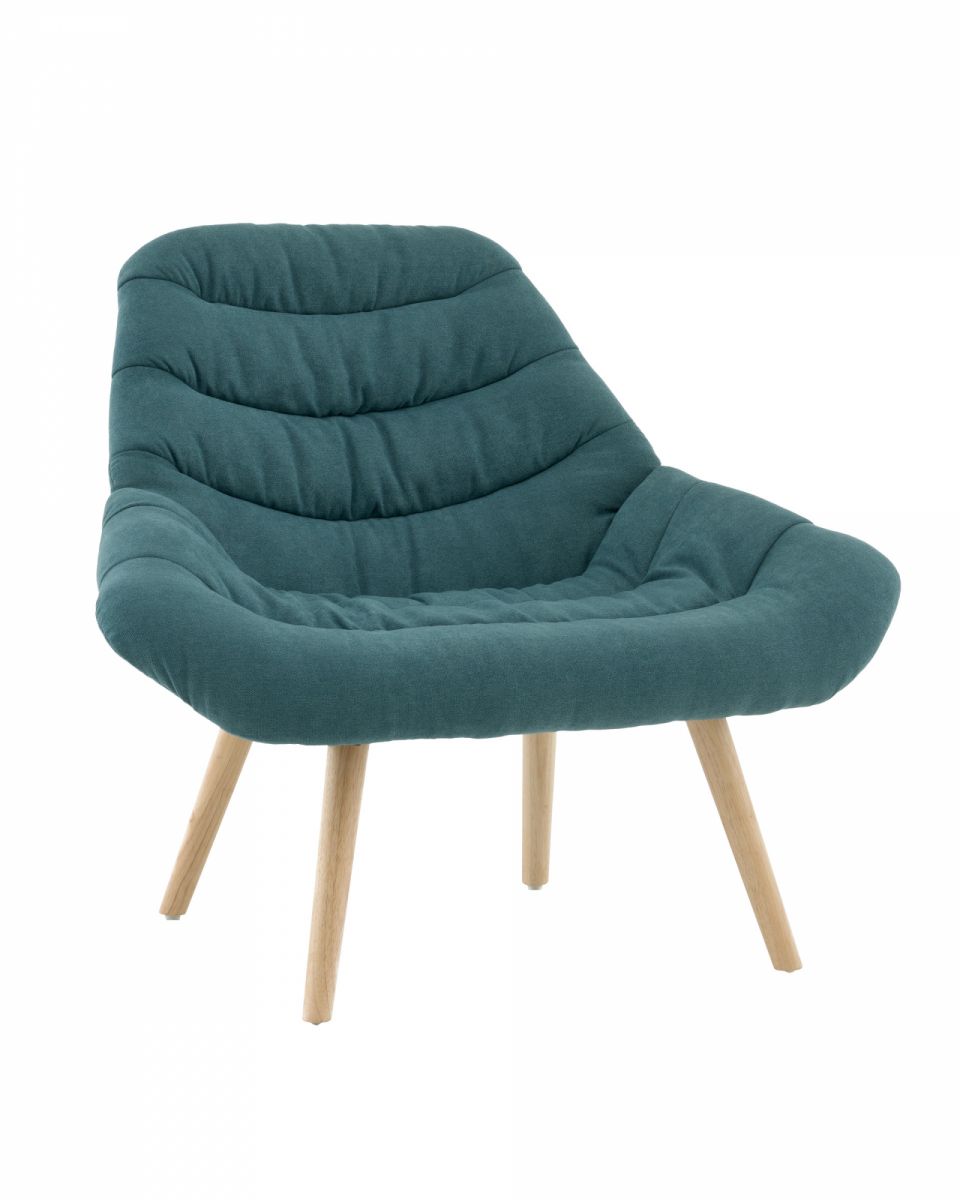 Кресло Олби Страйпс тёмно-бирюзовый