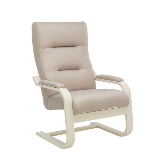 Кресло Оскар (Слоновая кость - ткань Малмо 05)