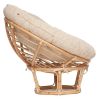 Кресло PAPASAN ECO-ПАПАСАН ЭКО P115-1-SP STD -c подушкой, ремешками- диаметр подушки 129 см, 115x101 - 3
