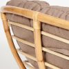 Кресло PAPASAN ECO-ПАПАСАН ЭКО P115-1-SP STD -c подушкой, ремешками- Natural (натуральный), экошерст - 10