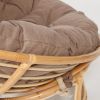 Кресло PAPASAN ECO-ПАПАСАН ЭКО P115-1-SP STD -c подушкой, ремешками- Natural (натуральный), экошерст - 13