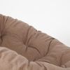 Кресло PAPASAN ECO-ПАПАСАН ЭКО P115-1-SP STD -c подушкой, ремешками- Natural (натуральный), экошерст - 14