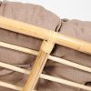 Кресло PAPASAN ECO-ПАПАСАН ЭКО P115-1-SP STD -c подушкой, ремешками- Natural (натуральный), экошерст - 9