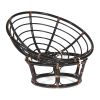 Кресло PAPASAN-ПАПАСАН 23-01 W -без подушки- 115х101х104 см, Antique brown (античный черно-коричневы - 14