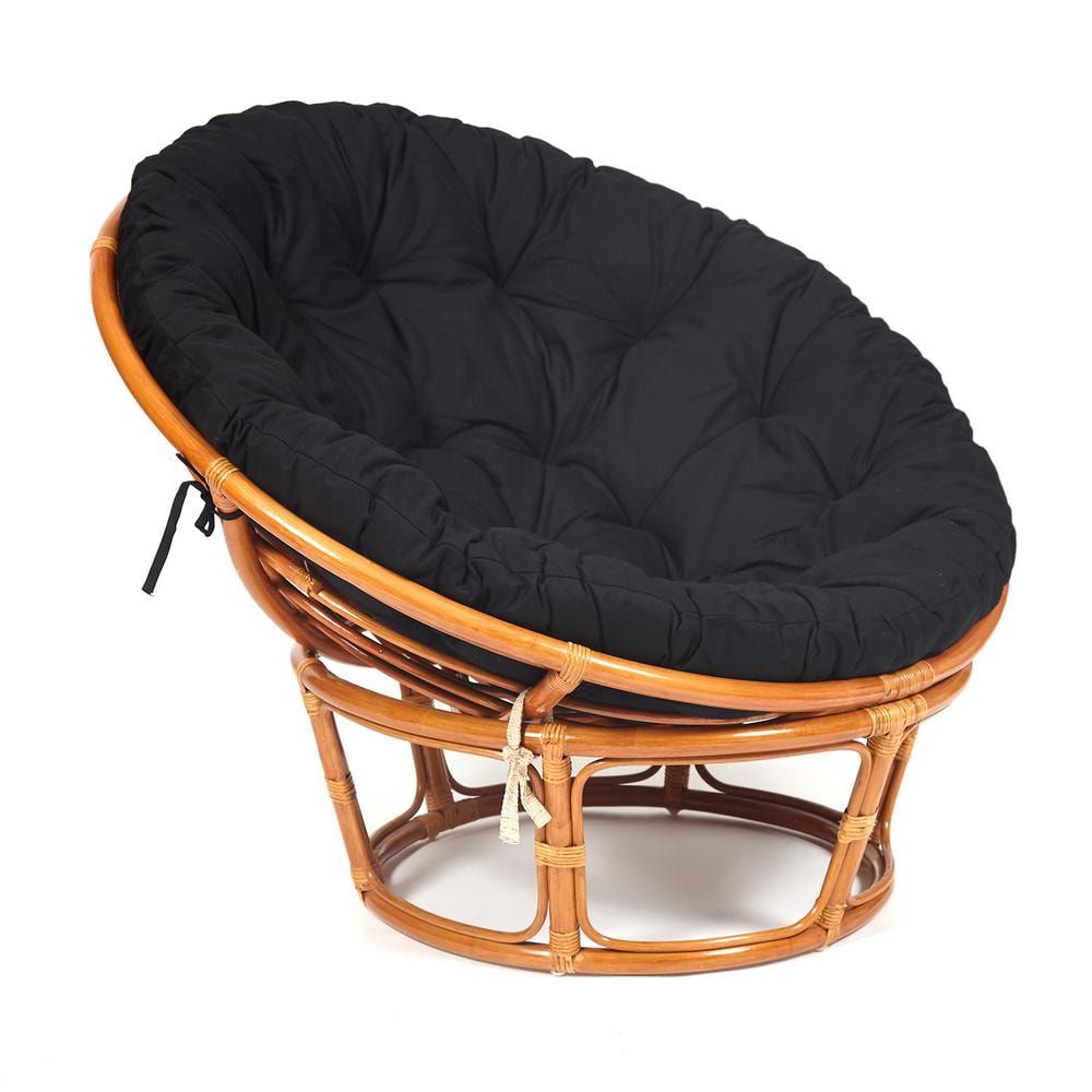 Кресло PAPASAN-ПАПАСАН 23-01 W -без подушки- 115х101х104 см, Cognac (коньяк)