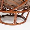 Кресло PAPASAN-ПАПАСАН 23-01 W -с подушкой- 115х101х104 см, Pecan (орех), экошерсть Коричневый, 181 - 12