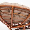 Кресло PAPASAN-ПАПАСАН 23-01 W -с подушкой- 115х101х104 см, Pecan (орех), экошерсть Коричневый, 181 - 13