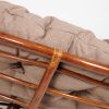 Кресло PAPASAN-ПАПАСАН 23-01 W -с подушкой- 115х101х104 см, Pecan (орех), экошерсть Коричневый, 181 - 9