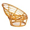 Кресло PAPASAN-ПАПАСАН 23-01 W -с подушкой- диаметр подушки 122 см, 115х101х104 см, Honey (мед), тк - 5