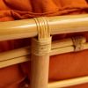 Кресло PAPASAN-ПАПАСАН 23-01 W -с подушкой- диаметр подушки 122 см, 115х101х104 см, Honey (мед), тк - 9