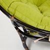 Кресло PAPASAN-ПАПАСАН 23-01 W -с подушкой- диаметр подушки 125 см, 115х101х104 см, Antique brown ( - 8