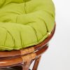Кресло PAPASAN-ПАПАСАН 23-01 W -с подушкой- диаметр подушки 125 см, 115х101х104 см, Pecan (орех), ф - 10
