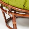 Кресло PAPASAN-ПАПАСАН 23-01 W -с подушкой- диаметр подушки 125 см, 115х101х104 см, Pecan (орех), ф - 11