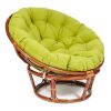 Кресло PAPASAN-ПАПАСАН 23-01 W -с подушкой- диаметр подушки 125 см, 115х101х104 см, Pecan (орех), ф - 5