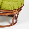Кресло PAPASAN-ПАПАСАН 23-01 W -с подушкой- диаметр подушки 125 см, 115х101х104 см, Pecan (орех), ф - 9