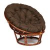 Кресло PAPASAN-ПАПАСАН 23-01 W -с подушкой- диаметр подушки 125 см, 115х101х104 см, Pecan (орех), т - 3