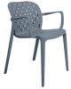 Кресло пластиковое КОСМО OLA DOM арт.ЭП 221588 (серый) - 6