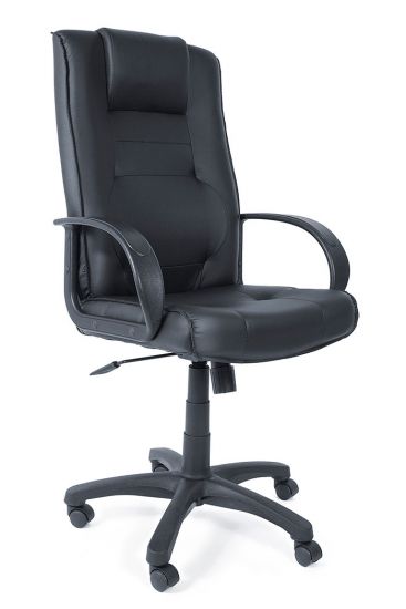 Кресло СН902 кож-зам, Черный, PU-C36-6